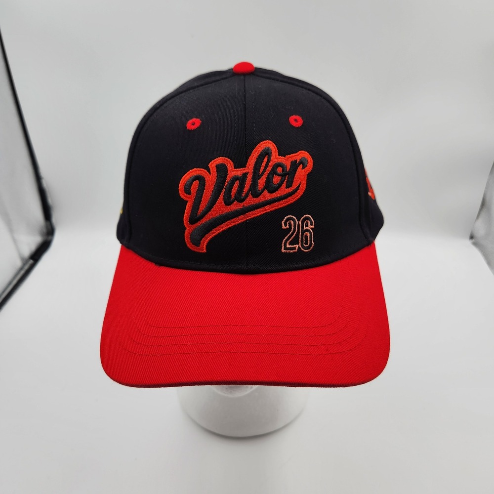 Pokemon GO Hat Unisex Black Team Valor Milwaukee Brewers Baseball Promo Cap
